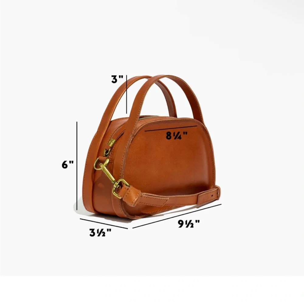 Madewell Sydney Zip-Top Crossbody Bag - Picture 3 of 10